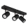 Globo - Spotlampe 3xGU10/25W/230V sort