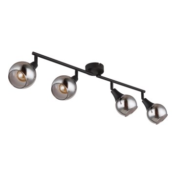 Globo - Spotlampe 4xE14/40W/230V sort