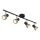 Globo - Spotlampe  4xGU10/25W/230V sort/guldfarvet