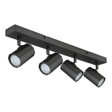 Globo - Spotlampe 4xGU10/25W/230V sort