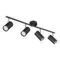 Globo - Spotlampe 4xGU10/25W/230V sort