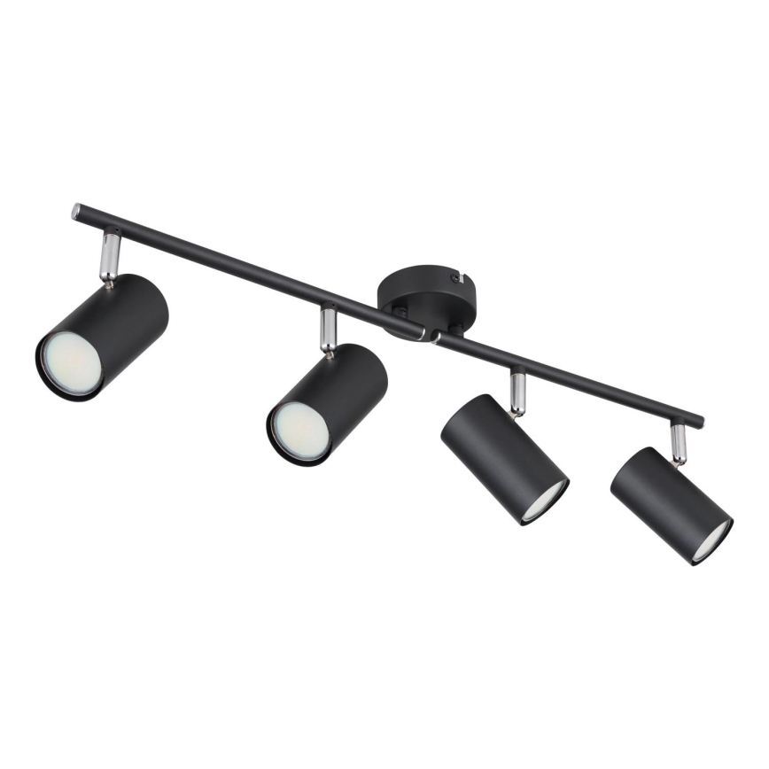 Globo - Spotlampe 4xGU10/25W/230V sort