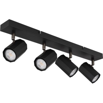 Globo - Spotlampe 4xGU10/25W/230V sort