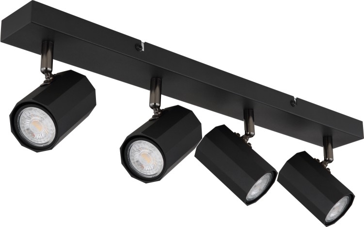 Globo - Spotlampe 4xGU10/25W/230V sort