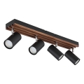 Globo - Spotlampe 4xGU10/25W/230V sort