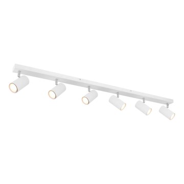 Globo - Spotlampe 6xGU10/35W/230V hvid