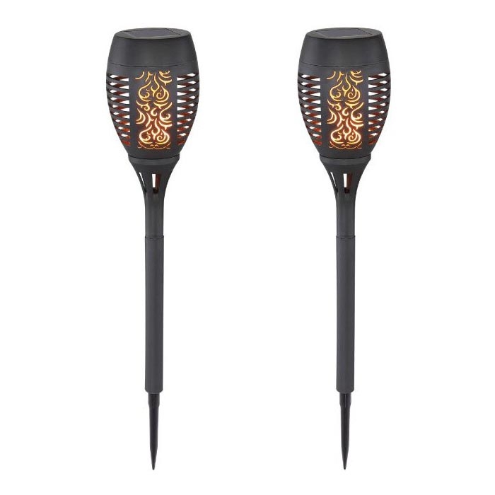 Globo - SÆT 2x LED solcellelampe LED/0,1W/3V IP44