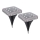 Globo - SÆT 2x LED solcellelampe LED/0,8W/1,2V IP44 300 mAh