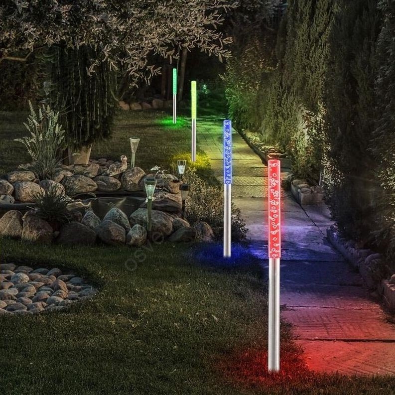 Globo - SÆT 4x LED solcellelampe 4xLED/0,07W IP44 600 mAh