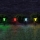 Globo - SÆT 4x LED solcellelampe med RGB-farver LED/0,05W/3V IP44
