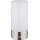 Globo - Udendørs LED bordlampe m. RGBW-farver og touch-funktion dæmpbar LED/1,8W/5V 1500 mAh IP44 mat krom
