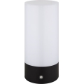 Globo - Udendørs LED bordlampe m. RGBW-farver og touch-funktion dæmpbar LED/1,8W/5V 1500 mAh sort