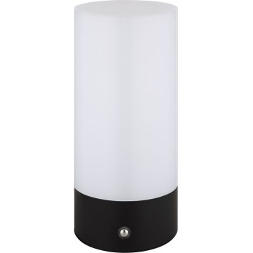 Globo - Udendørs LED bordlampe m. RGBW-farver og touch-funktion dæmpbar LED/1,8W/5V 1500 mAh sort