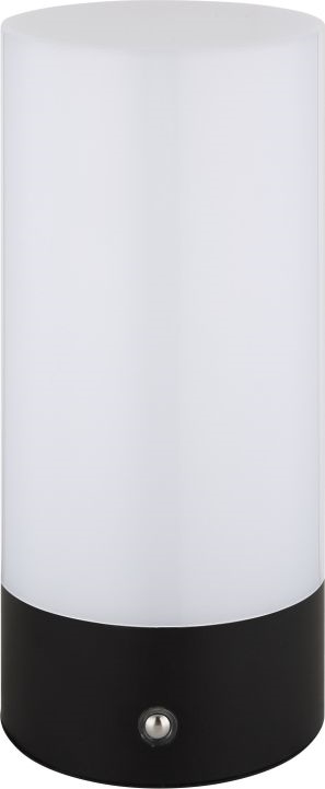 Globo - Udendørs LED bordlampe m. RGBW-farver og touch-funktion dæmpbar LED/1,8W/5V 1500 mAh sort