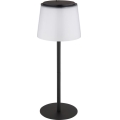 Globo - Udendørs LED bordlampe m. touch-funktion dæmpbar LED/1,8W/5V IP44 1800 mAh sort/hvid