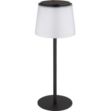 Globo - Udendørs LED bordlampe m. touch-funktion dæmpbar LED/1,8W/5V IP44 1800 mAh sort/hvid