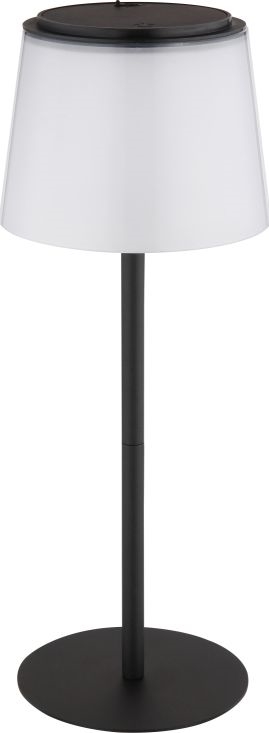 Globo - Udendørs LED bordlampe m. touch-funktion dæmpbar LED/1,8W/5V IP44 1800 mAh sort/hvid