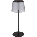 Globo - Udendørs LED bordlampe m. touch-funktion dæmpbar LED/1,8W/5V IP44 1800 mAh sort/røget