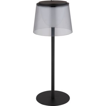 Globo - Udendørs LED bordlampe m. touch-funktion dæmpbar LED/1,8W/5V IP44 1800 mAh sort/røget