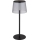 Globo - Udendørs LED bordlampe m. touch-funktion dæmpbar LED/1,8W/5V IP44 1800 mAh sort/røget