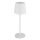 Globo - Udendørs LED bordlampe m. touch-funktion dæmpbar og genopladelig LED/2W/5V 3000/4000/6000K 2200 mAh IP44 hvid