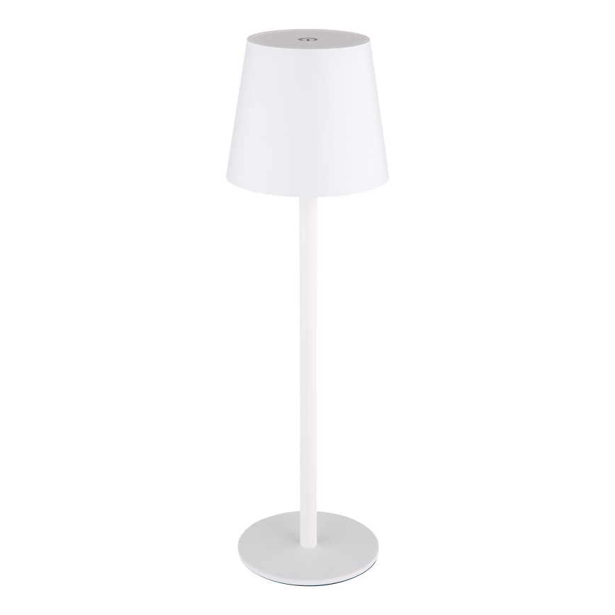 Globo - Udendørs LED lampe touch-funktion dæmpbar LED/3W/3,7V IP44 1800 mAh USB hvid