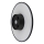 Globo - Udendørs LED væglampe LED/15W/230V 3000/4000/6000K diameter 25,2 cm IP44 sort
