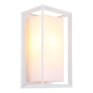 Globo - Udendørs væglampe 1xE27/60W/230V IP44 hvid