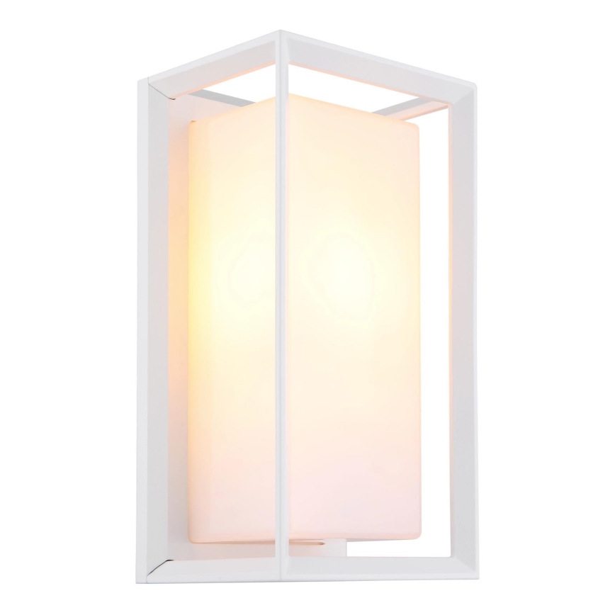 Globo - Udendørs væglampe 1xE27/60W/230V IP44 hvid