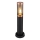 Globo - Udendørslampe 1xE27/23W/230V IP44 45 cm sort/kobber