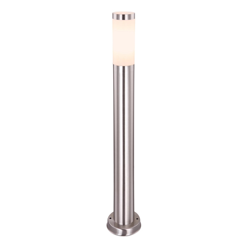 Globo - Udendørslampe 1xE27/23W/230V IP44 80 cm skinnende krom