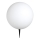 Globo - Udendørslampe 1xE27/30W/230V Ø 30 cm