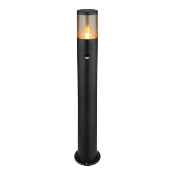 Globo - Udendørslampe med sensor 1xE27/60W/230V 80 cm IP44