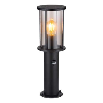 Globo - Udendørslampe med sensor 1xE27/60W/230V IP54 45cm