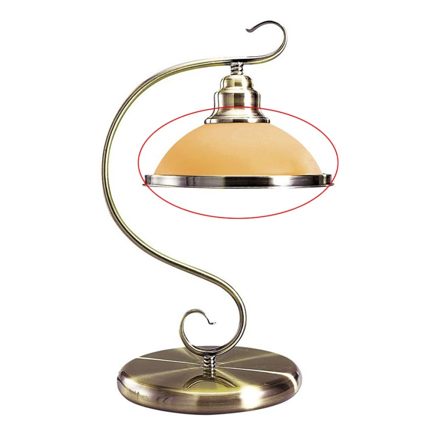 Globo - Udskiftningsglas til bordlampen SASSARI E27