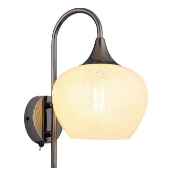 Globo - Væglampe 1xE27/40W/230V hvid/antracit
