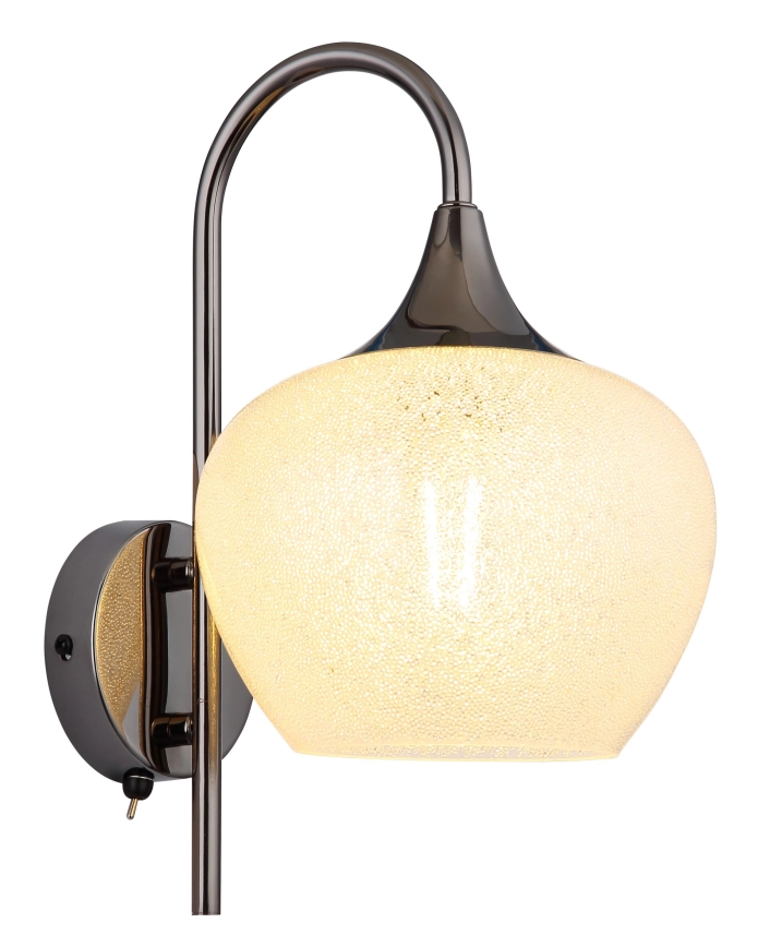 Globo - Væglampe 1xE27/40W/230V hvid/antracit