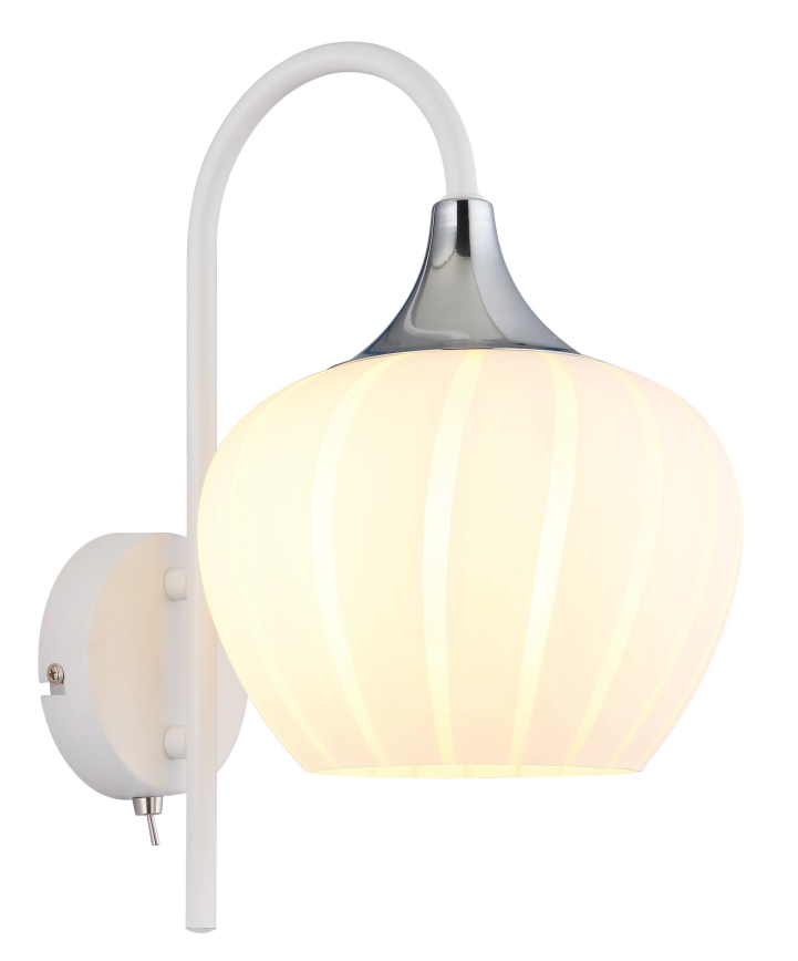 Globo - Væglampe 1xE27/40W/230V hvid