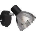 Globo - Vægspot 1xE14/40W/230V sort