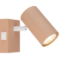 Globo - Vægspot 1xGU10/25W/230V orange
