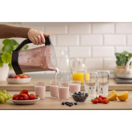 GORENJE BP1500DE - Bordblender 2 l 1500W/230V rustfrit stål/sort