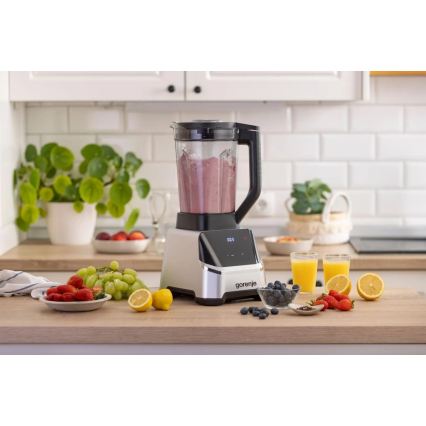 GORENJE BP1500DE - Bordblender 2 l 1500W/230V rustfrit stål/sort