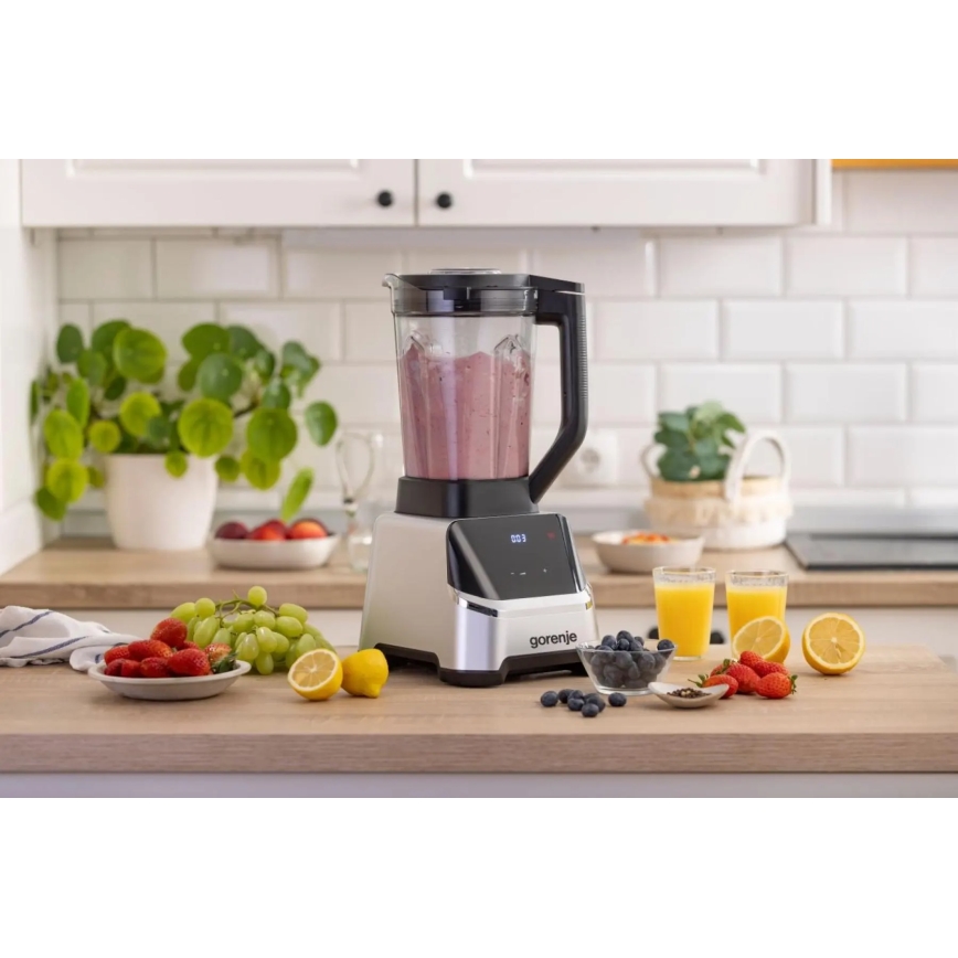 GORENJE BP1500DE - Bordblender 2 l 1500W/230V rustfrit stål/sort