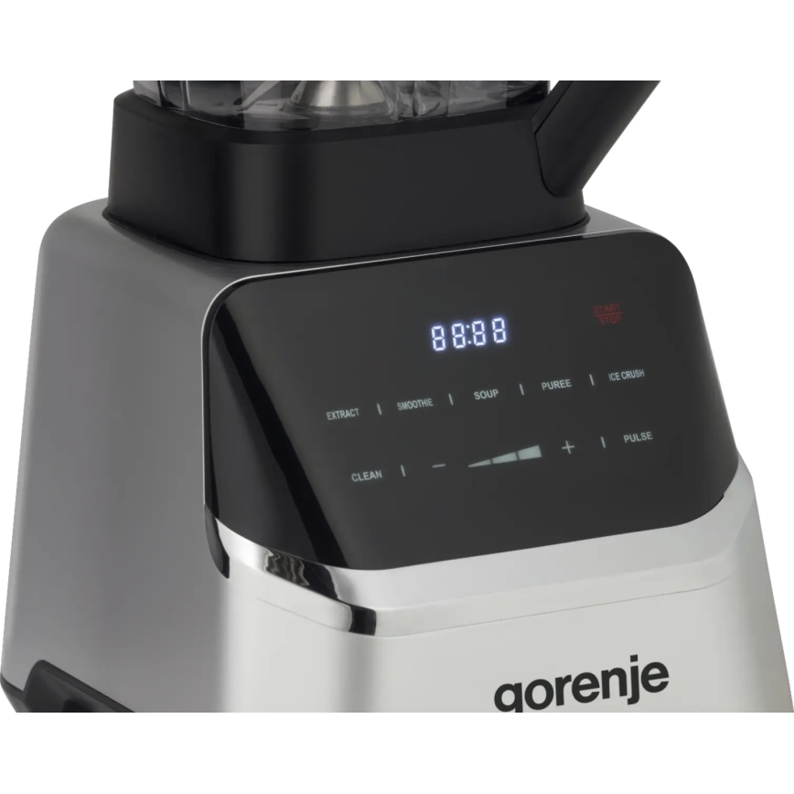 GORENJE BP1500DE - Bordblender 2 l 1500W/230V rustfrit stål/sort