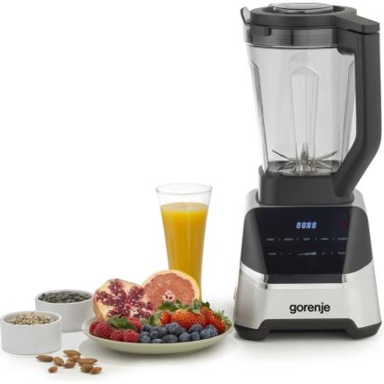 GORENJE BP1500DE - Bordblender 2 l 1500W/230V rustfrit stål/sort