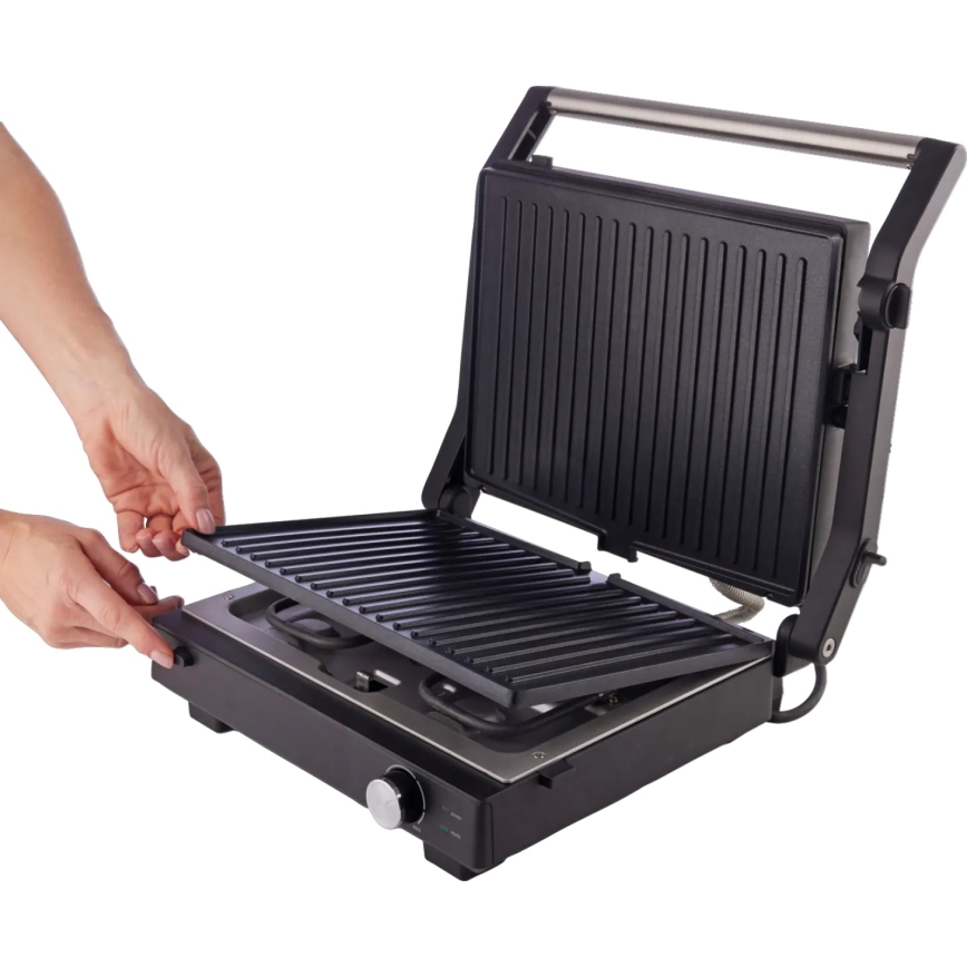 GORENJE GCG2000M - Kontaktgrill 1800 W/230 V, sort