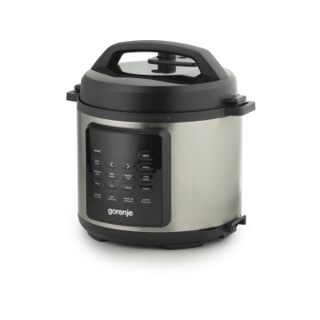 GORENJE GMC6SBK - Multifunktionel multicooker 6 l 8 i 1 1000 W/230 V rustfrit stål