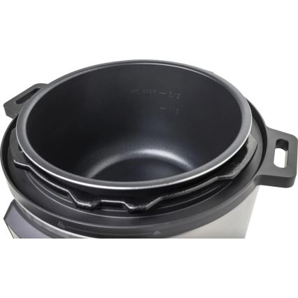 GORENJE GMC6SBK - Multifunktionel multicooker 6 l 8 i 1 1000 W/230 V rustfrit stål