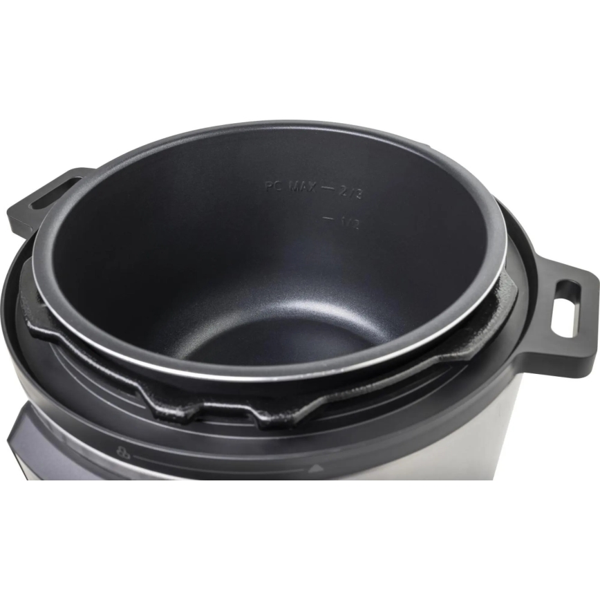 GORENJE GMC6SBK - Multifunktionel multicooker 6 l 8 i 1 1000 W/230 V rustfrit stål