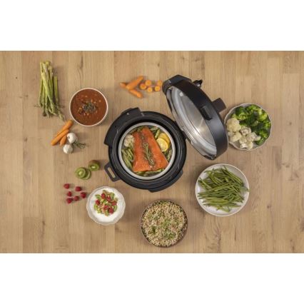 GORENJE GMC6SBK - Multifunktionel multicooker 6 l 8 i 1 1000 W/230 V rustfrit stål